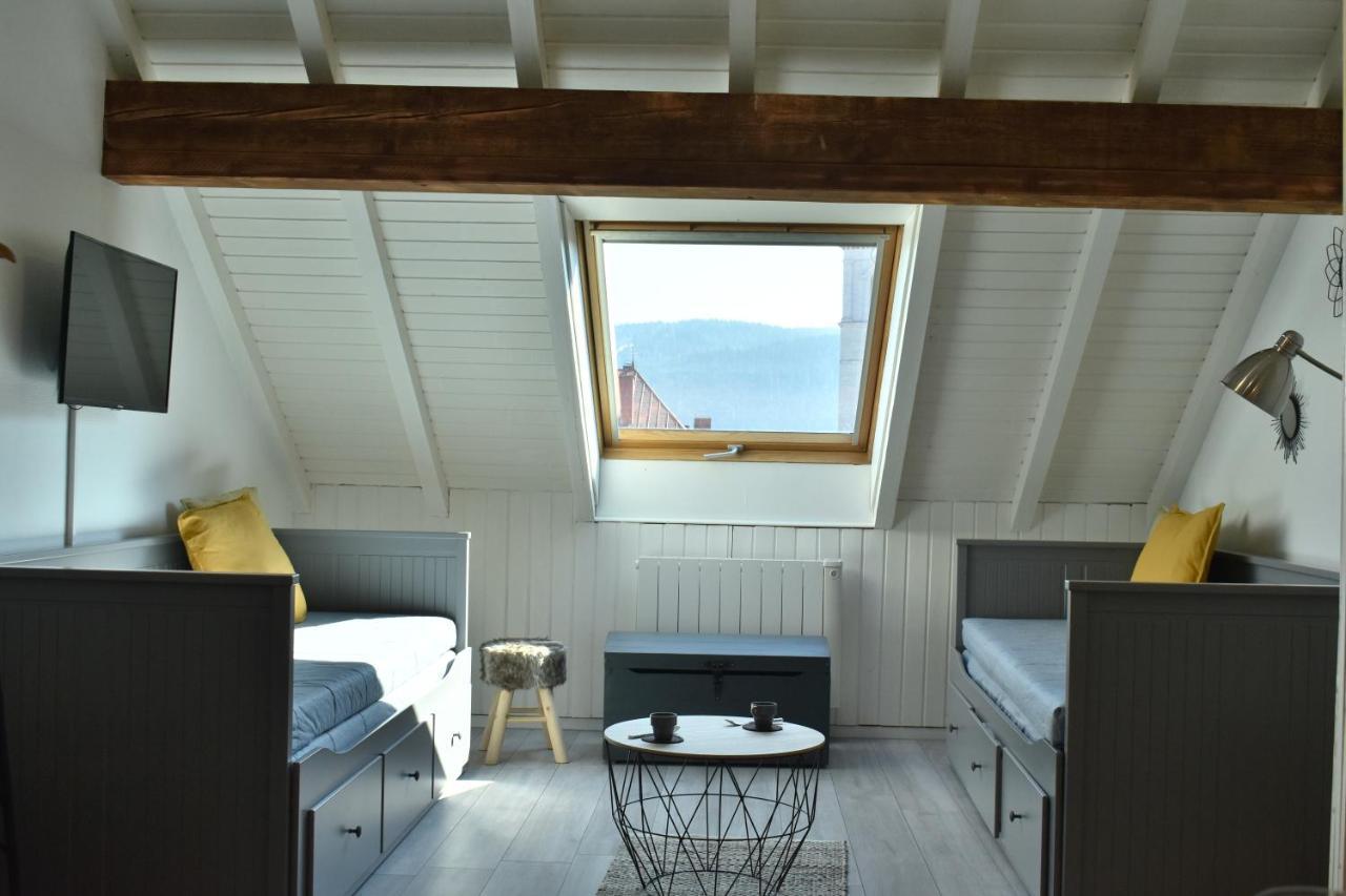 Charmant Studio, Le Petit Gris Des Montagnes Mouthe Buitenkant foto
